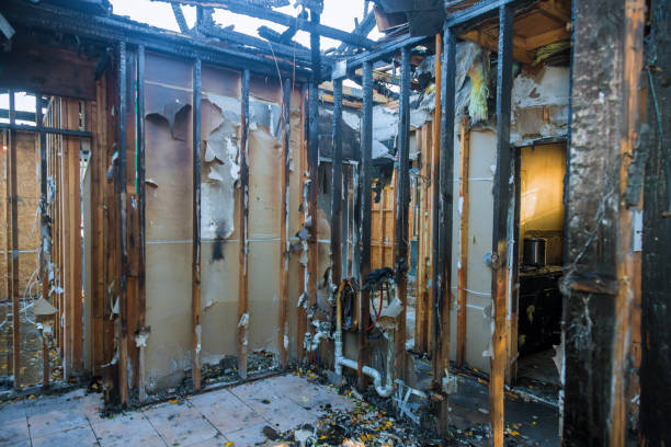 Professional Fire Damage Removal technician working in Chalfont, PA